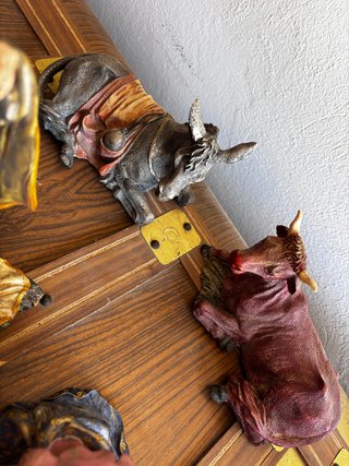 Nacimiento Belén Antiguo Figuras