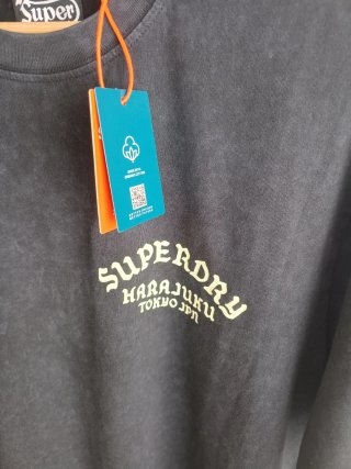 Camiseta Superdry Talla M Scorpion Rose