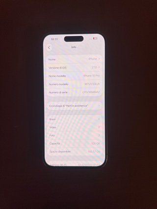 iPhone 15 Pro - 128 GB - FANTASTICHE CONDIZIONI