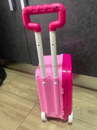 Tocador Maleta Infantil Rosa