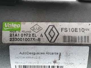 MOTOR ARRANQUE RENAULT RENAULT MEGANE III COUPÉ-CABRIO 2008-2015