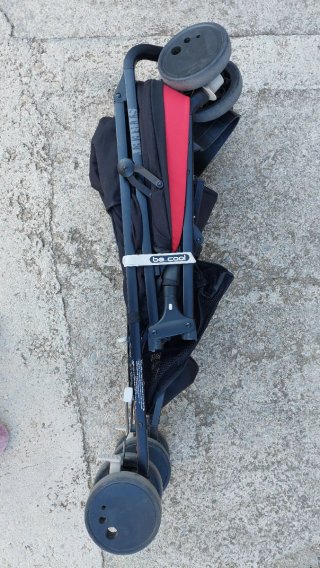 Silla de paseo Be Cool Street Negra/Roja