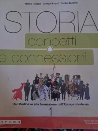 Libro di testo storia concetti e connessioni