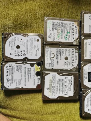 Lote 11 Discos Duros 2.5 SATA