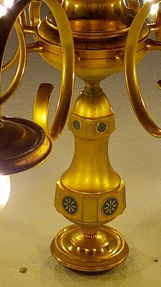 Lámpara de dorada