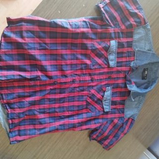 INSIDE Camisa Vaquera Slim Fit Talla L