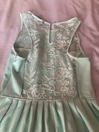 Vestido Zara verde agua Talla S