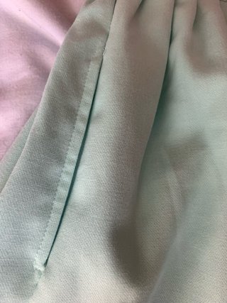 Vestido Zara verde agua Talla S