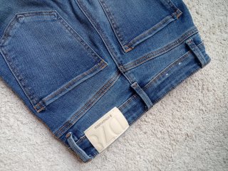 Set 3 Pantalones Stradivarius Gris y azules
