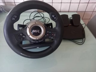 Volante GTR con pedales Ps4,switch,PC,XBOX