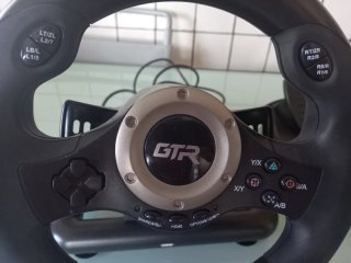 Volante GTR con pedales Ps4,switch,PC,XBOX