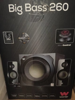 Altavoces Woxter Big Bass 260