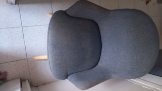 Butaca giratoria IKEA JANOLOF tela madera