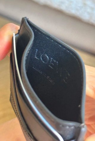 Tarjetero Loewe Negro
