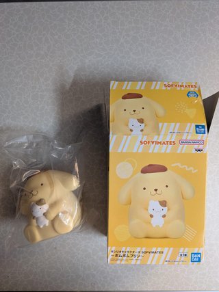 Figura Sanrio Pompompurin Sofvimates Banpresto
