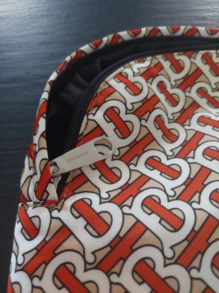 Zainetto Burberry Monogram Beige e Rosso