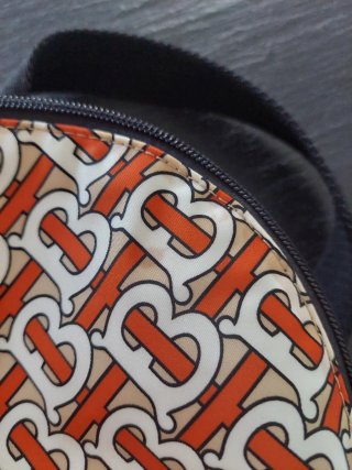 Zainetto Burberry Monogram Beige e Rosso