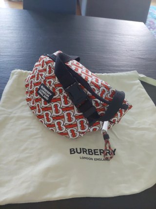Zainetto Burberry Monogram Beige e Rosso