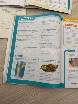 Matemáticas, 6 Primaria Savia