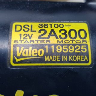 MOTOR ARRANQUE HYUNDAI HYUNDAI I30 (FD) 2007-2012
