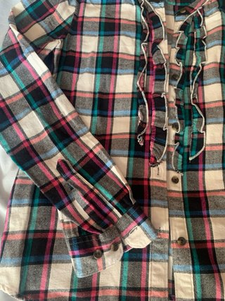 Camisa cuadros invierno talla M