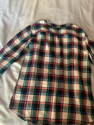 Camisa cuadros invierno talla M