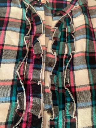 Camisa cuadros invierno talla M