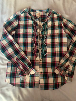 Camisa cuadros invierno talla M