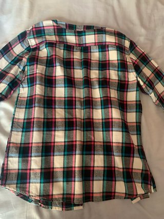 Camisa cuadros invierno talla M