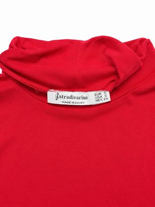 Camiseta roja de manga larga