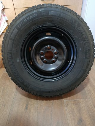 Rueda Repuesto Autocaravana Michelin 225/75 R16