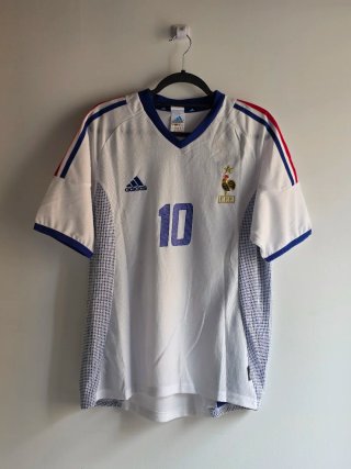 Camiseta Retro Francia 2002 Zidane 10