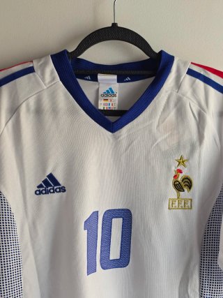 Camiseta Retro Francia 2002 Zidane 10