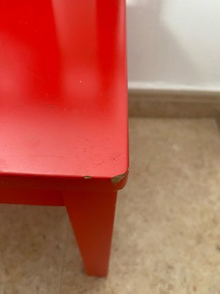 Seggiolini IKEA Kritter rossi (2 unità)