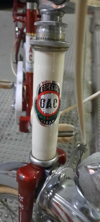 Bicicleta plegable GAC Vintage Roja