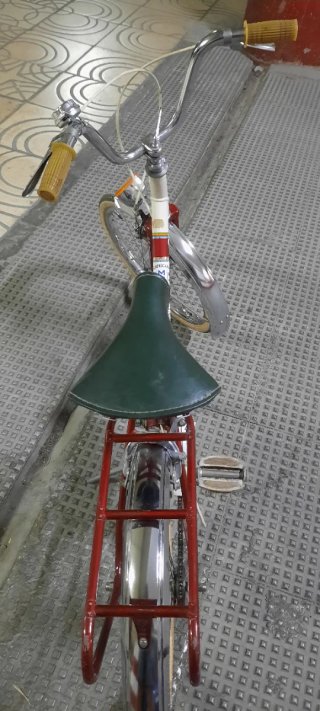 Bicicleta plegable GAC Vintage Roja