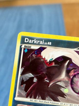 Carta pokémon: Darkrai 3/100 inglés con swirl