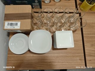 Copas, Platos y Vasos