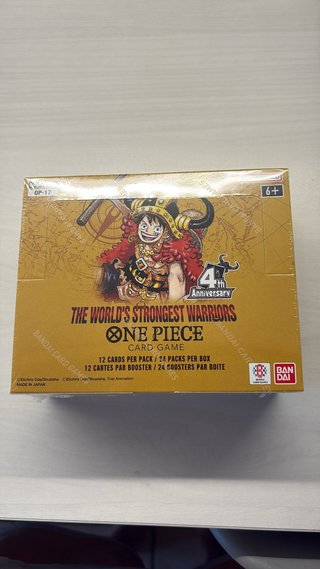 One Piece Card Game OP-17 Box Sigillato