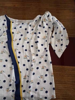 Blusa Purificación García Estampada Talla S