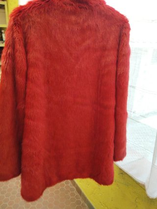 Bershka Chaquetón Rojo Talla M