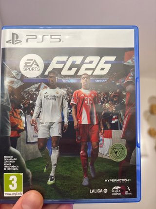 FC 26 PS5 EA Sports Videojuego Deporte
