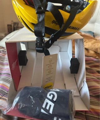 Casco Bontrager MIPS giallo