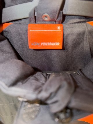 Chaqueta KTM Negra y Naranja Talla M