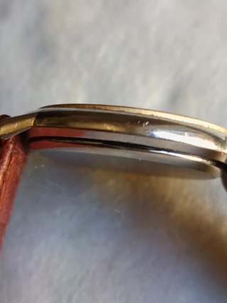 Orologio da polso Bulova donna oro/marrone