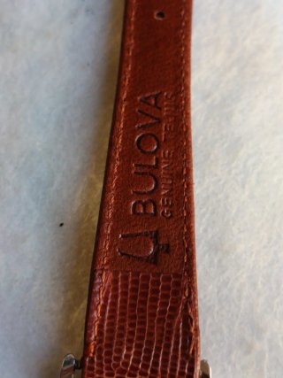 Orologio da polso Bulova donna oro/marrone