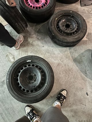 4 Llantas de Chapa BMW