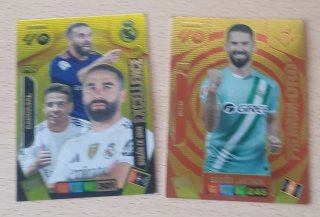 Cromos fútbol Real Madrid y Betis