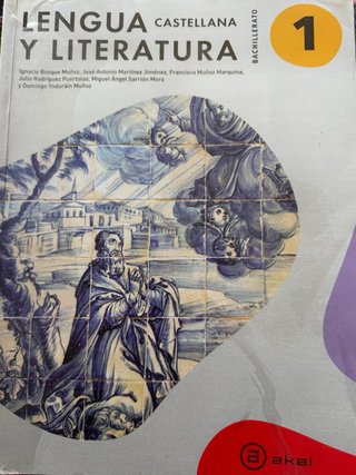 Lengua castellana y literatura 1o. bachillerato