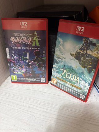 Pack Nintendo Switch 2 + Zelda tears y PokémonZA